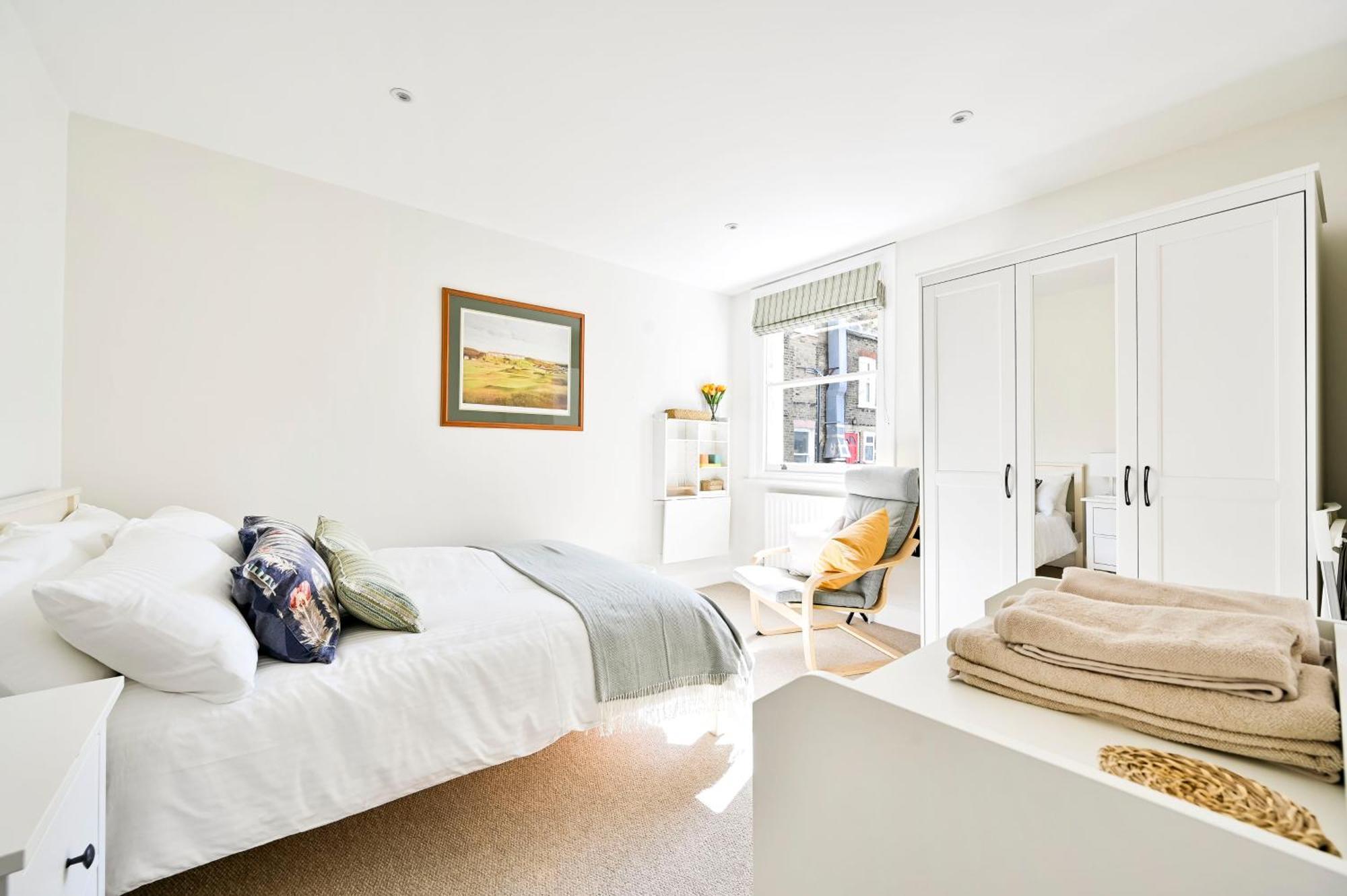 New Chic 3-Bed Flat In Clapham Daire Londra Dış mekan fotoğraf